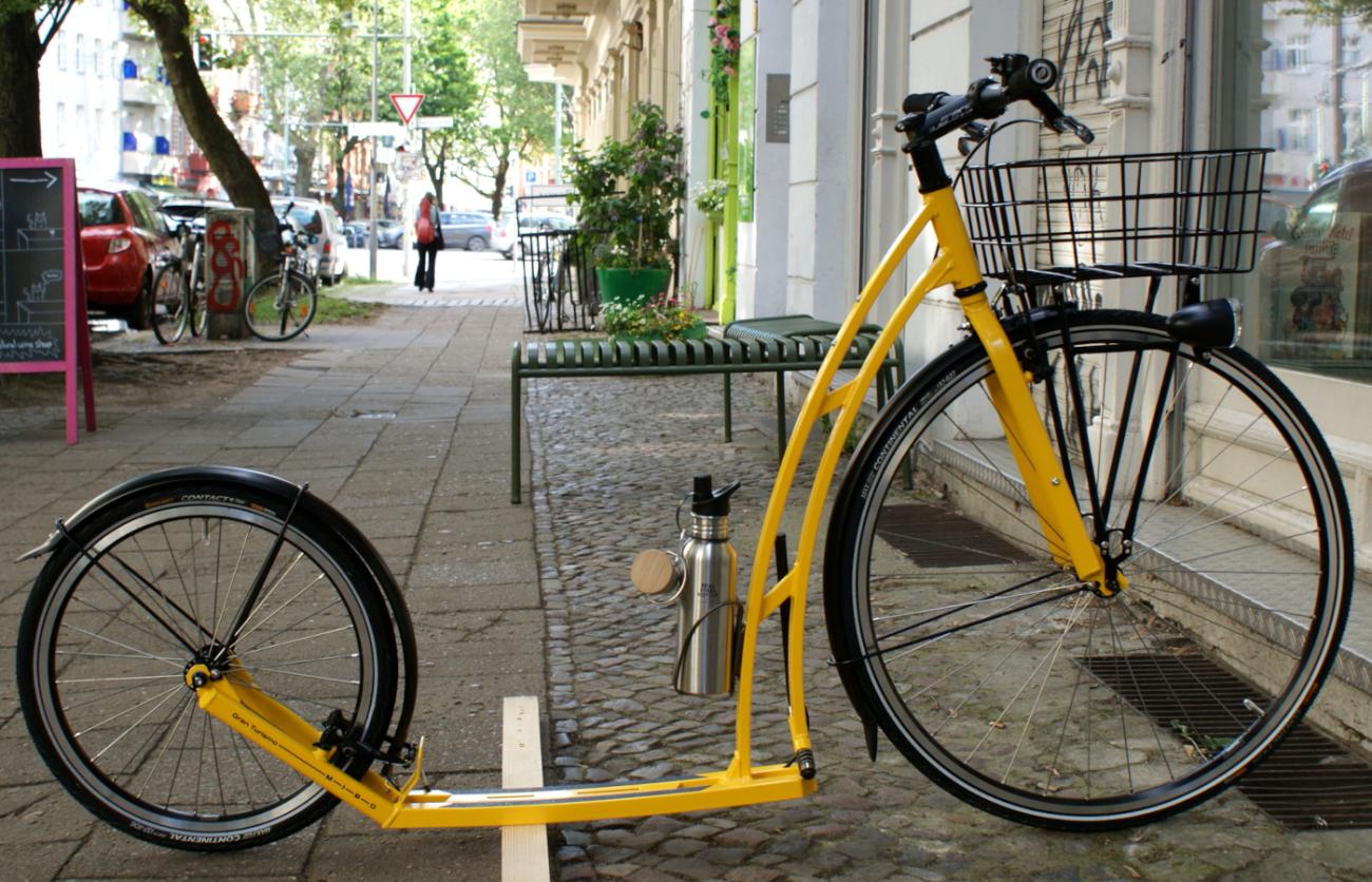 Tretroller MI-B-O Grand Turismo mit PELAGO Rasket