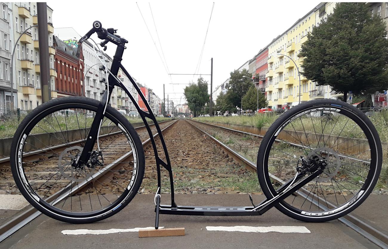 Tretroller M-I-B-O GS mit Scheibenbremsen