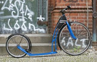 Tretroller M-I-B-O GT mit Rahmentasche